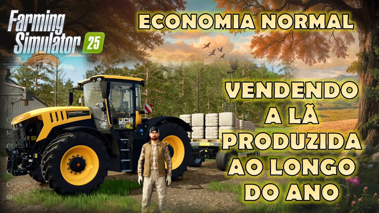 🚜🌾 FS25:  Gameplay: 📍 Mapa Kinlaig!🌾 VENDENDO A LÃ PRODUZIDA AO LONGO DO ANO!