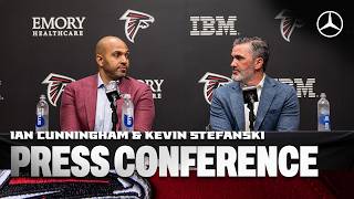 HC Kevin Stefanski &amp; GM Ian Cunningham Day Two Press Conference | 2026 NFL Draft | Atlanta Falcons
