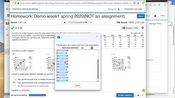 How to load data to StatCrunch spring 2020
