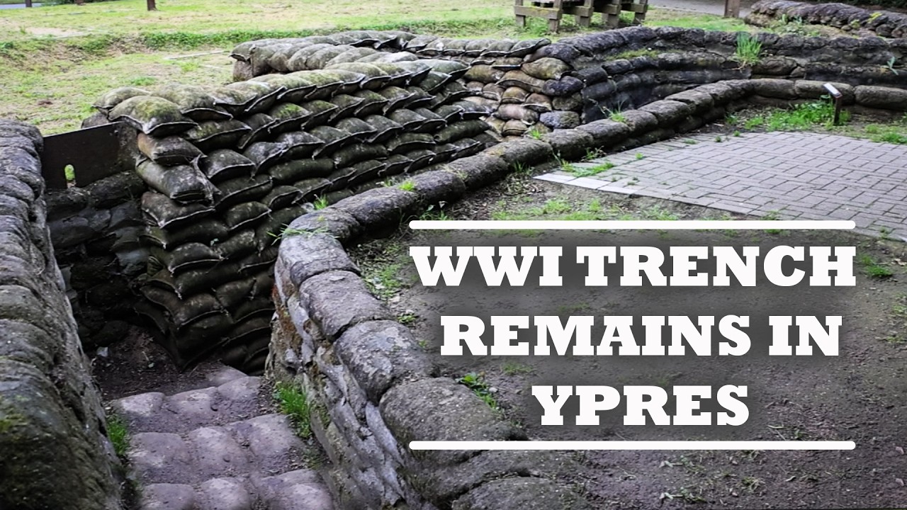 Йоркширский окоп и блиндаж: Ипр: тур по местам сражений Первой мировой войны