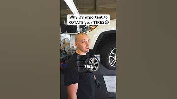 Why it’s important to ROTATE your TIRES 🛞 #car #tires #shorts