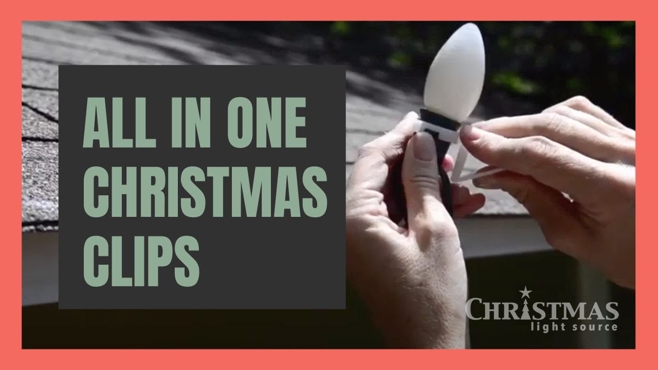 All in One Christmas light clips YouTube