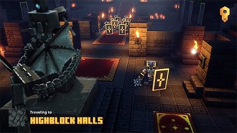 Minecraft: Dungeons - Part 8 Highblock Halls [Playstation 4 Gameplay]