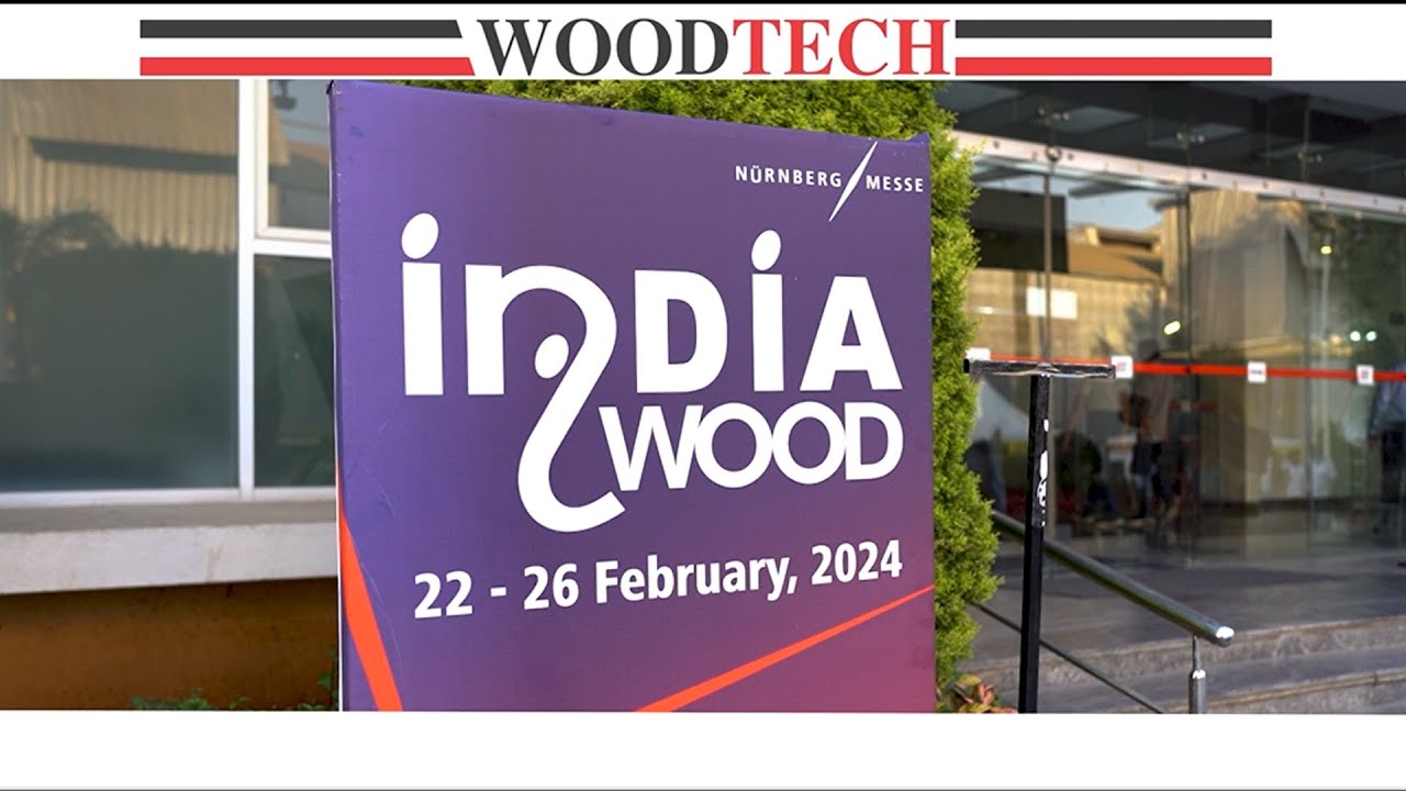  Foto zu Woodtech at Indiawood 2024 - Day 1 #woodtechchannel # 