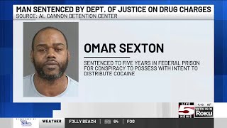VIDEO: N. Charleston man sentenced after pleading guilty to mailing drugs to his home