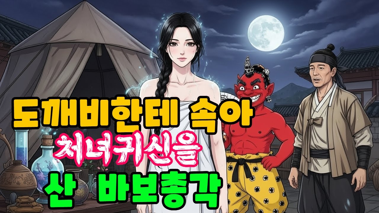 도깨비한테 속아 처녀귀신을 산 바보총각#민담#야담#설화