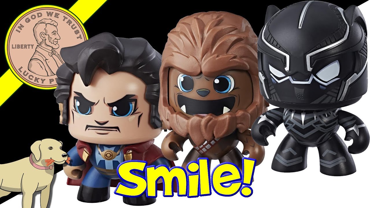 Mighty Muggs Head Turning Hero Figures!  