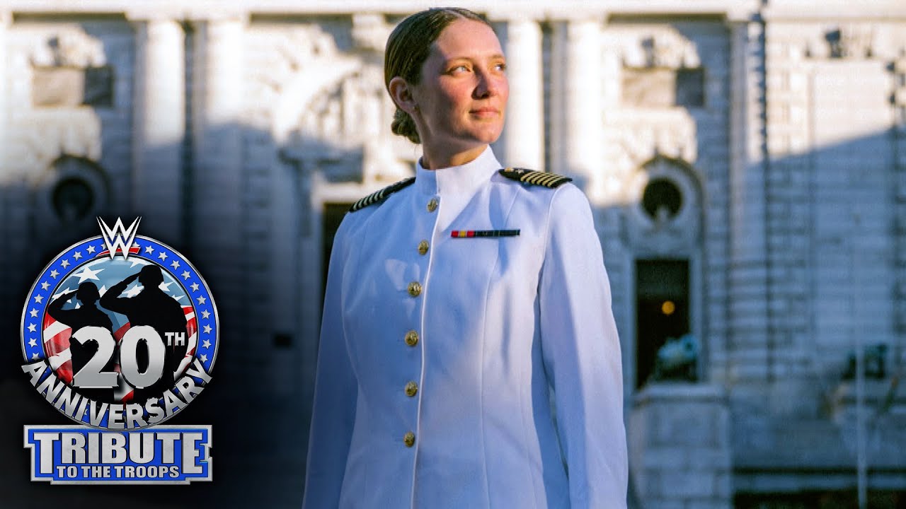 U.S. Naval Academy Brigade Commander Prigmore WWE Tribute to