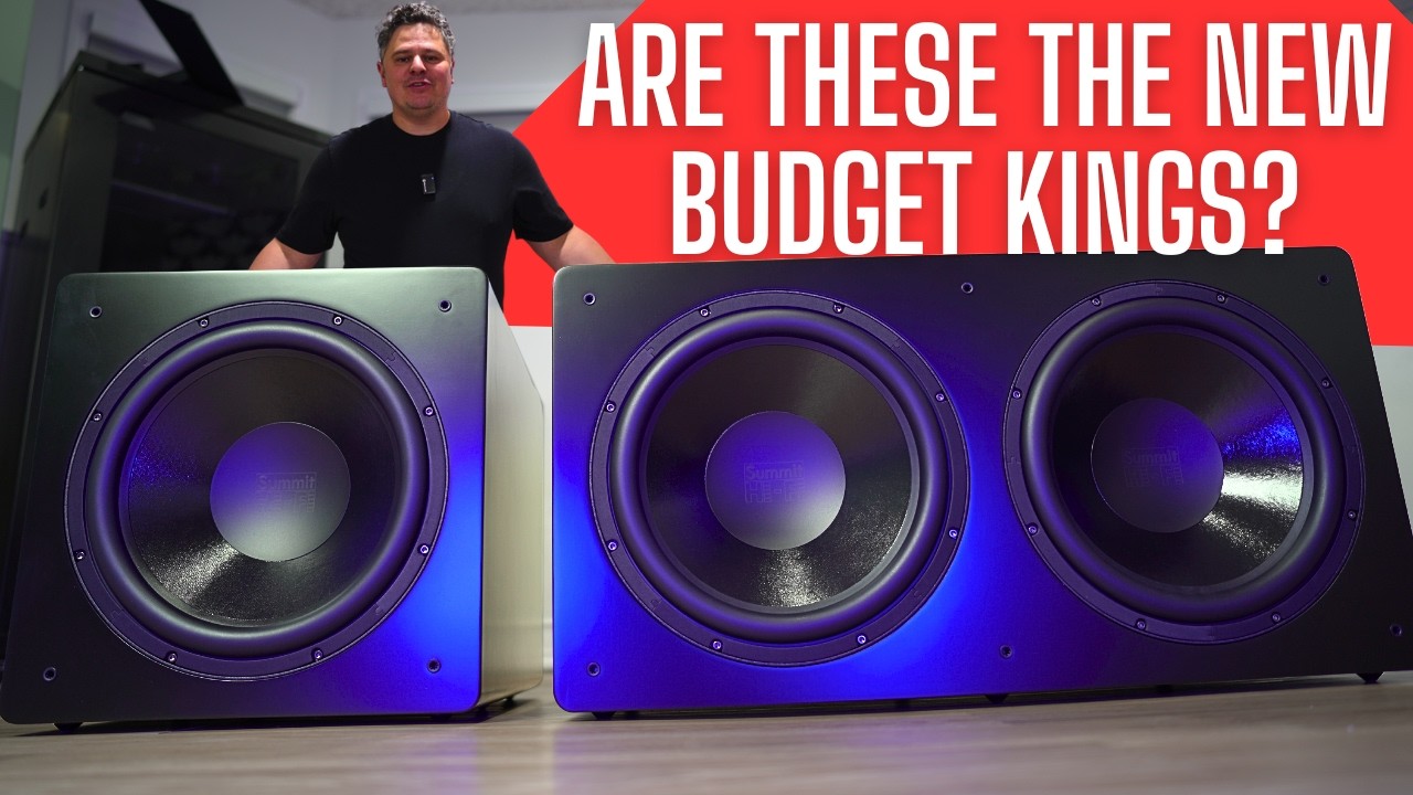 YOU'RE NOT READY FOR THESE SUBWOOFERS! Summit Hifi Pretium 15M and 215M Subwoofer Unboxing!