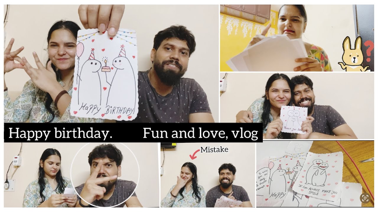 “Happy Birthday My Love” ,”We had a lot of fun.❤️ Vlog”