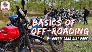 Basics of Offroading with @kallolmohanty at #dreamlanddirtpark