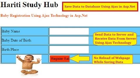 Save Data to SQL Server Database with Ajax Technology in Asp.Net C# | Hindi | Online Learning Class