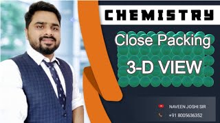 Module - 4 : Solid State | Lecture - 18D Close Packing in 3-D