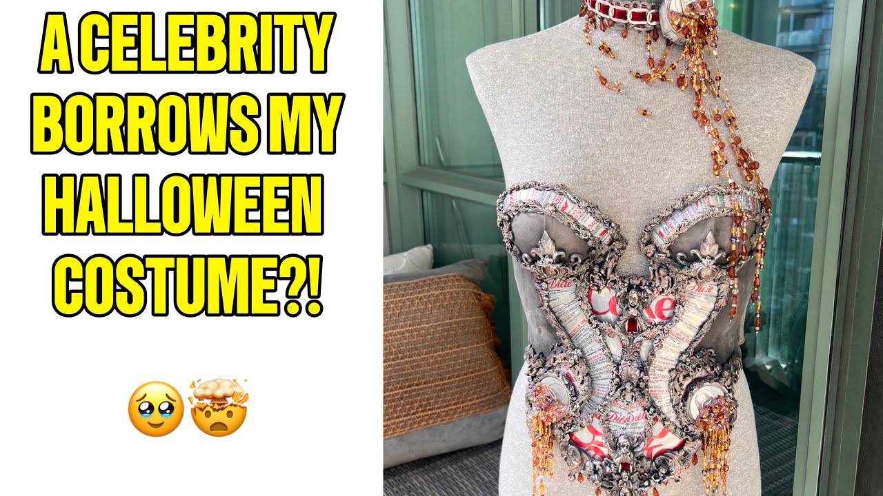 A CELEBRITY ASKED TO BORROW MY HALLOWEEN COSTUME????