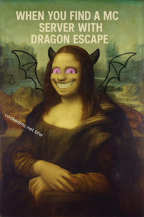 My face when I found a server with Dragon Escape 😂🔥 #minecraft #minecraftserver #minecraftshorts