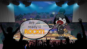 The Hard Rock Hound!🤘 | Isabelle Montage #2 | SSBU | By: Ectro