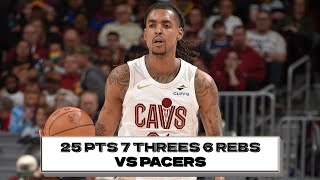 Emoni Bates 25 pts 7 threes 6 rebs vs Pacers 24/25 season