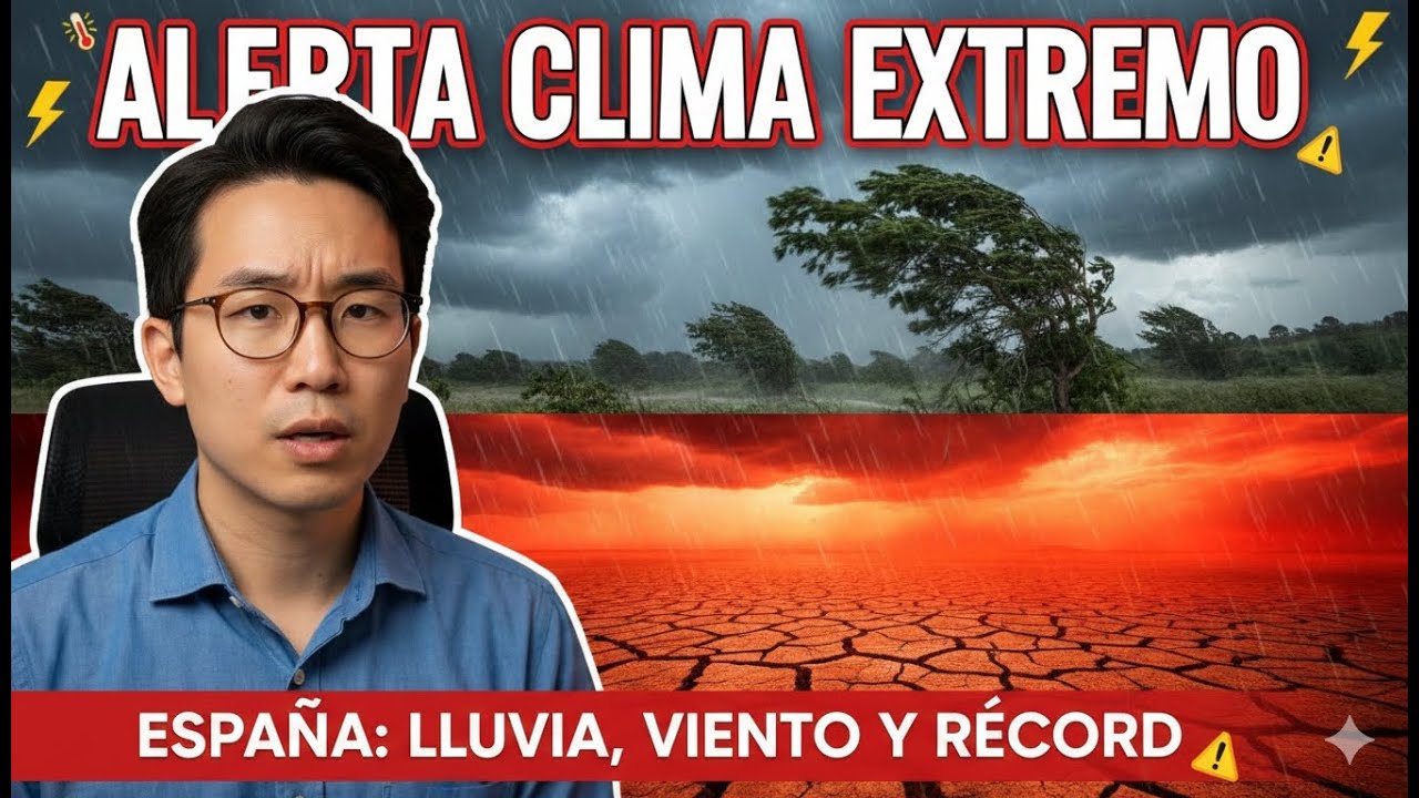 Clima extremo en España esta semana lluvia, viento y temperaturas récord