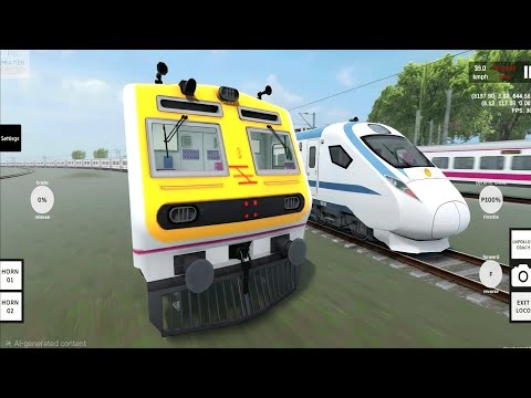 Mumbai Local Train Coupling & Accident in RG Train Tech Demo Android Gameplay | Best Train Game 2026