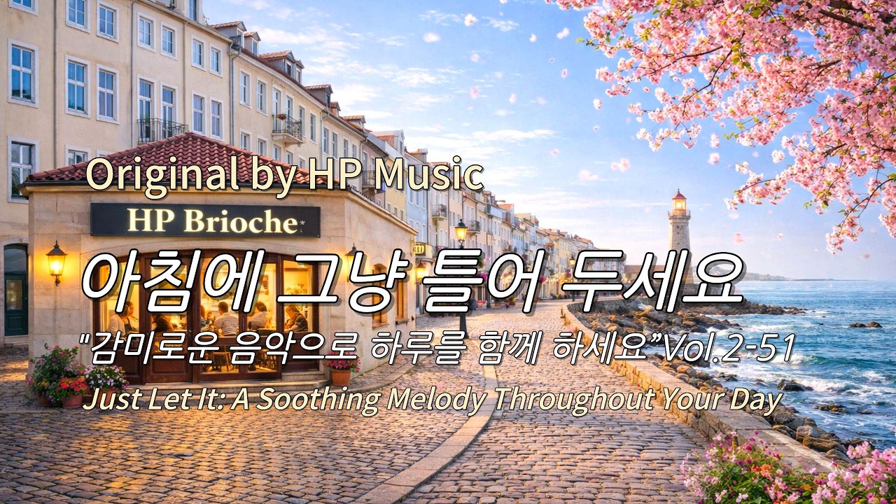 아침에 그냥 틀어 놓으세요 🎧편안한 하루를 위한 감성 멜로디 / Just Let It Playlist 2-51🎵