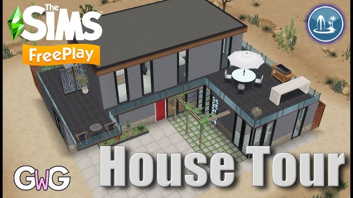 The Sims Freeplay- Restful Retreat House Tour [Sim Springs 4