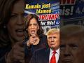 Kamala Harris just said THIS about Donald Trump #trump #maga #politics #news