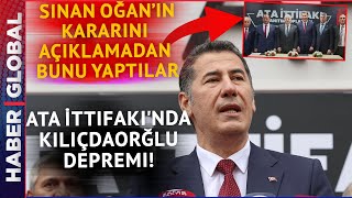 ATA İttifakı'nda Kılıçdaroğlu Depremi! Sinan Oğan Kararını Açıklamadan Bildiri Yayınlandı