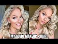 MY EVERYDAY SOFT GLAM MAKEUP + HAIR | GET READY WITH ME