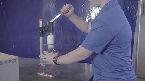 Portable Handle Applicator for Glass Milk Bottles from Stanpac