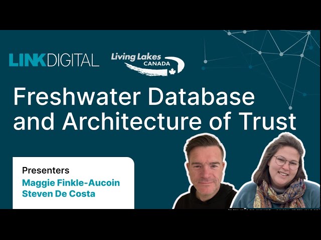 Public Forum: Freshwater Database | Architecture of Trust | Policy-to-Practice