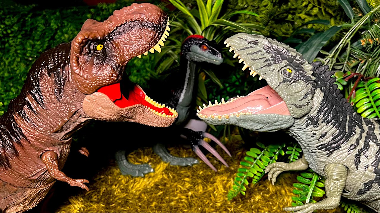 ティラノサウルスとギガノトザウルス 最恐の捕食者ギガノトサウルスとティラノサウルスが渋谷で対決 『DINO