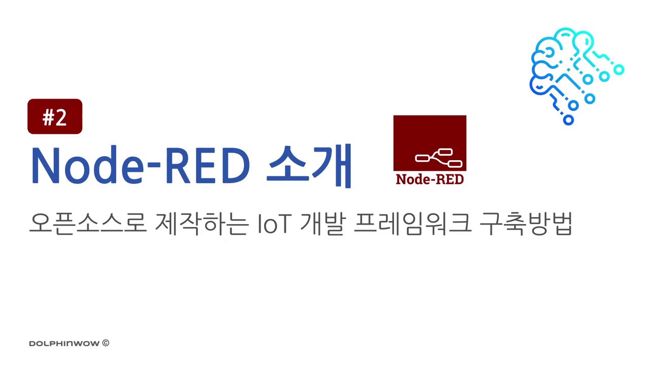 #2. Node RED - IoT 프레임워크 구축 - YouTube