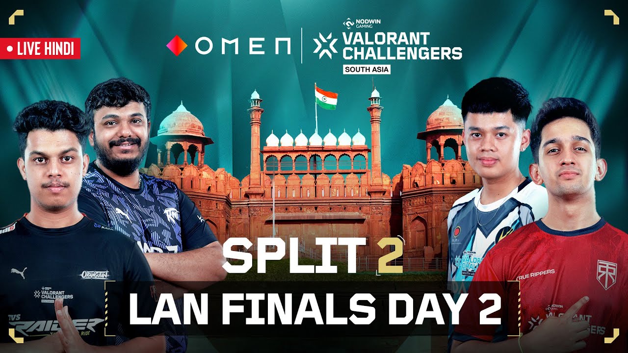 [HINDI] OMEN Valorant Challengers South Asia 2025 Split 2 Finals