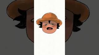 تدريب على lip sync 👑. #luffy #framebyframe#animation #animator #digitalart  #2danimation #flipaclip