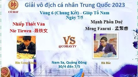 Vòng Chung Kết Giáp Tổ Nam | Nhiếp Thiết Văn - Nie Tiewen - 聂铁文 VS 孟繁睿 - Meng Fanrui - Mạnh Phồn Duệ