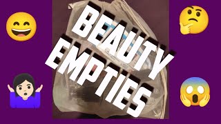Beauty Empties It’s Been A While