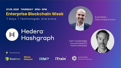 Enterprise Blockchain Week featuring Hedera Hashgraph