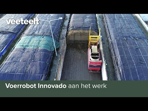 Voerrobot innovado aan het werk