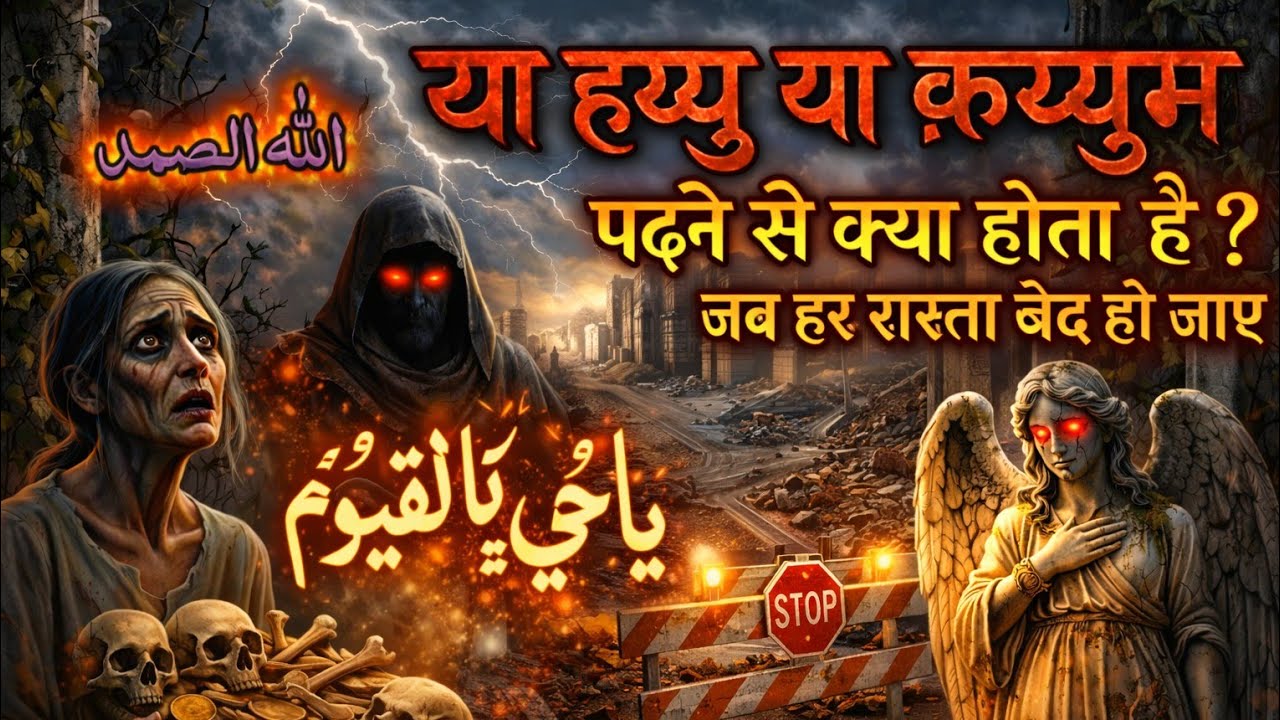 “Ya Hayyu Ya Qayyum padhne se kya hota hai? Jab har raasta band ho jaye – Powerful Wazifa”