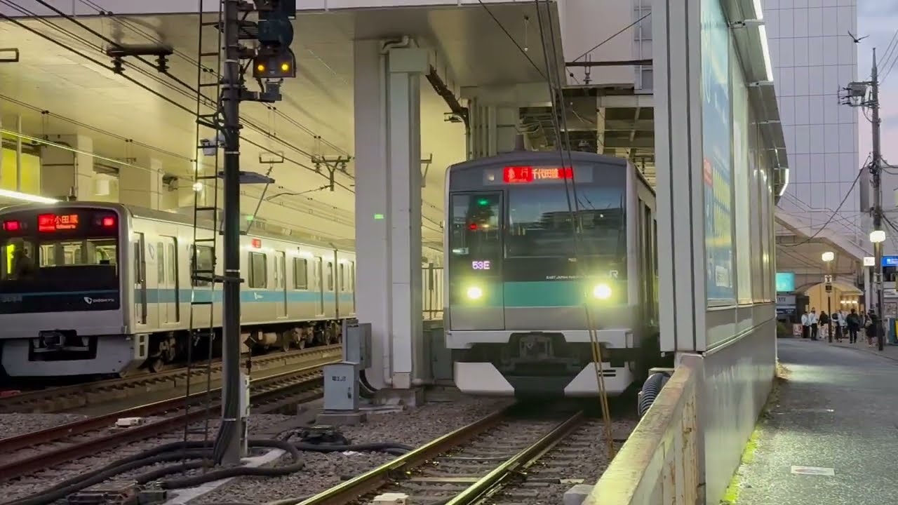 【ジョイント音】 小田急線 町田駅を発着・通過していく 小田急と直通電車集
