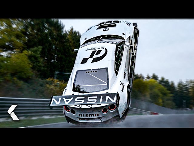 The Nürburgring Nissan GTR Nismo Crash Scene - GRAN TURISMO Clip