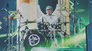 Wali Band  Baik Baik Sayang   Tomie Wali Drum Cam