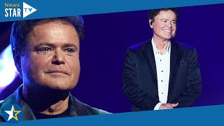 Donny Osmond, 63, shares health update after injury forces him to pull out of show