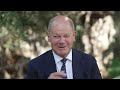 "Erster Schritt Richtung Frieden" - Bundeskanzler Olaf Scholz beim G7-Gipfel