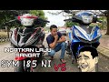 Y15 Stage 1 VS SYM185 Standard. Topspeed . Ingatkan laju sekali... #sym185 #ysuku #y15 #sym