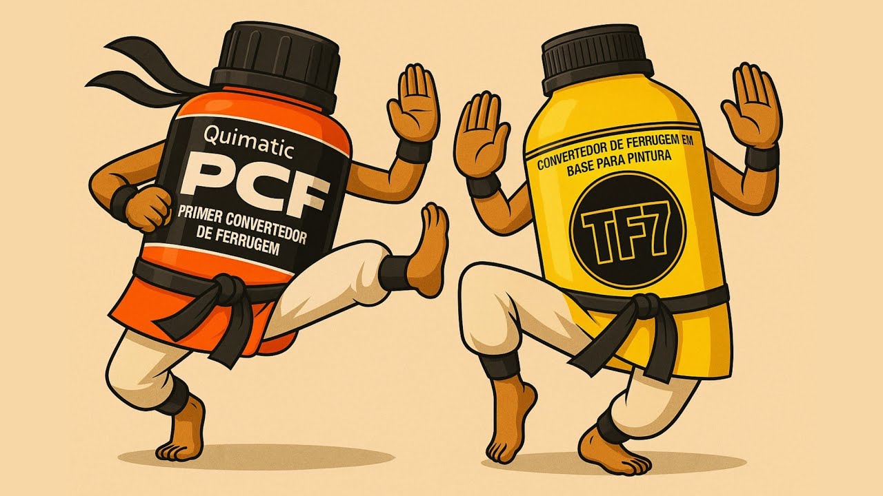TF7 vs PCF | Qual o Melhor Removedor de Ferrugem? Comparativo Completo!