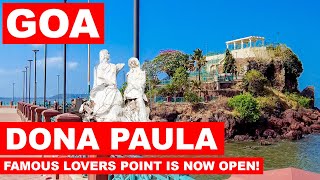 Goa | Dona Paula, Finally Open | Goa Vlog | Famous North Goa Lovers Point, Near Panjim City |