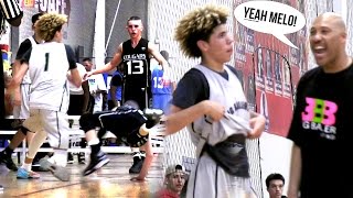 LaMelo Ball Wins Game With .6 Seconds Left! SAVES BIG BALLERS FROM AAU L!!