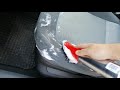 How to clean your car seats? Really cheap method. Turn on CC !!!