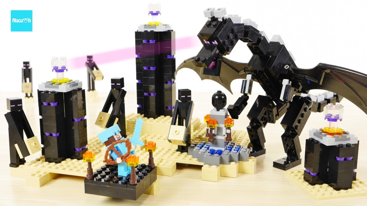 レゴ マインクラフト エンダードラゴン ジ エンド Lego Minecraft The Ender Dragon Youtube